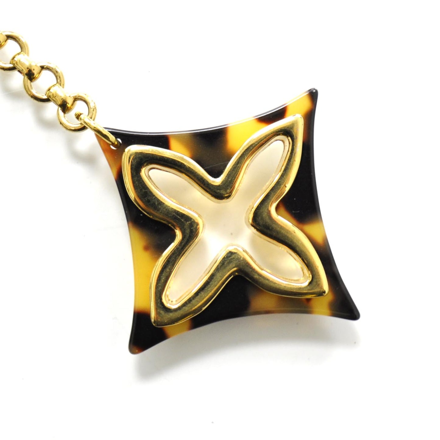 Insolence Bag Charm Ecaille