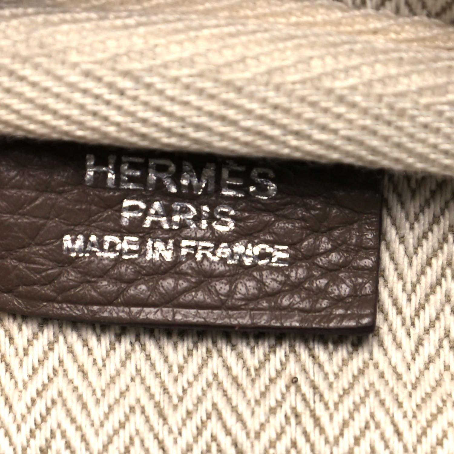 Hermes Taurillon Clemence Victoria Elan 38 Etoupe 6 of 13