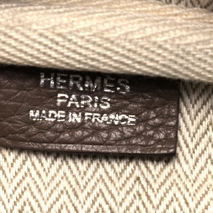 Hermes Taurillon Clemence Victoria Elan 38 Etoupe 6 of 13