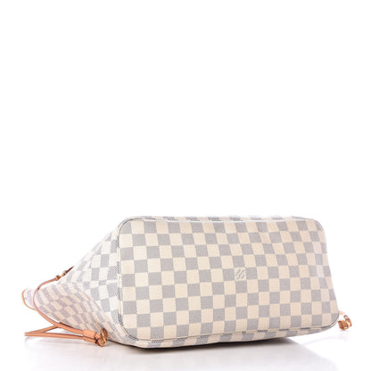 Louis Vuitton Damier Azur Neverfull MM 4 of 10