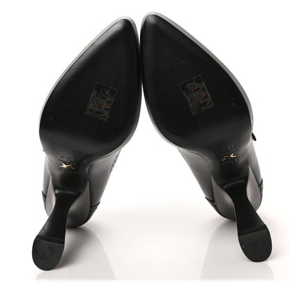 Christian Dior Calfskin Spectadior Pumps 39 Black 5 of 8