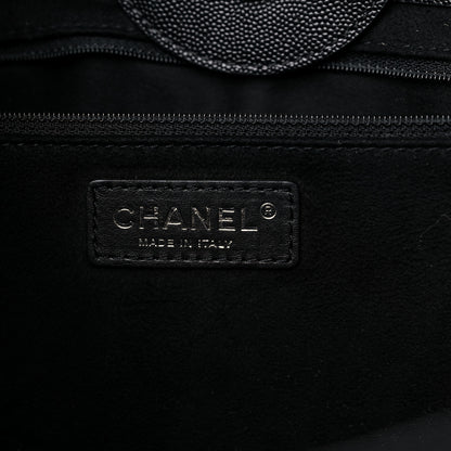 Chanel Caviar Small Studded Deauville Tote Black 6 of 9