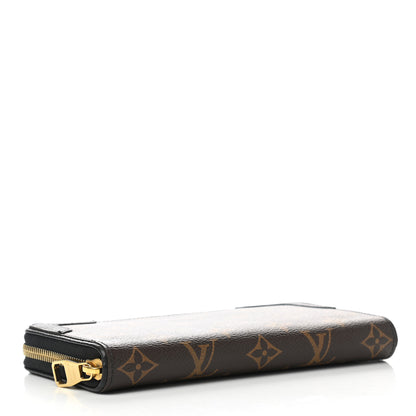 Louis Vuitton Monogram Zippy Retiro Wallet Black 4 of 9