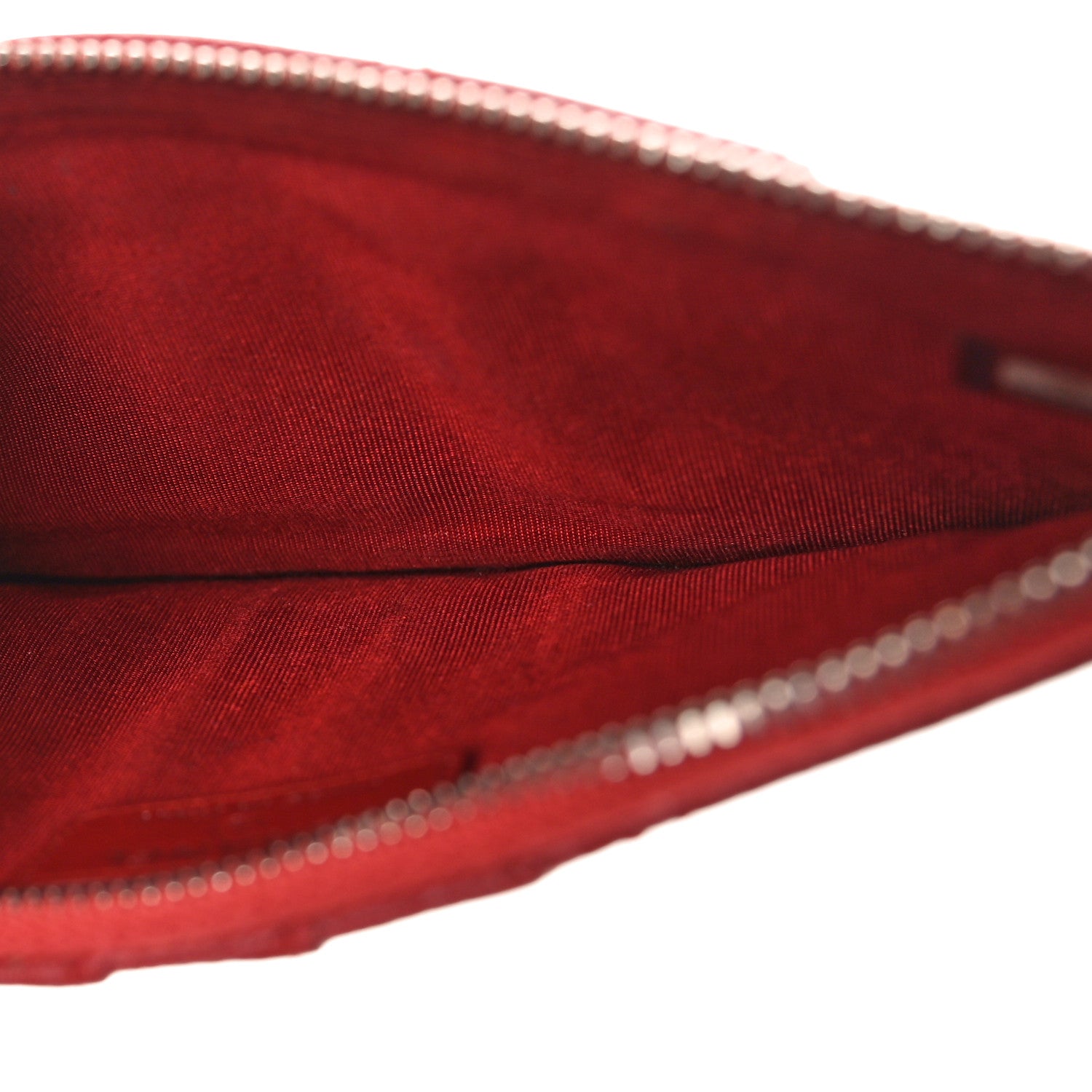 Chanel Caviar Quilted Classic iPhone Pouch Red 6 of 9