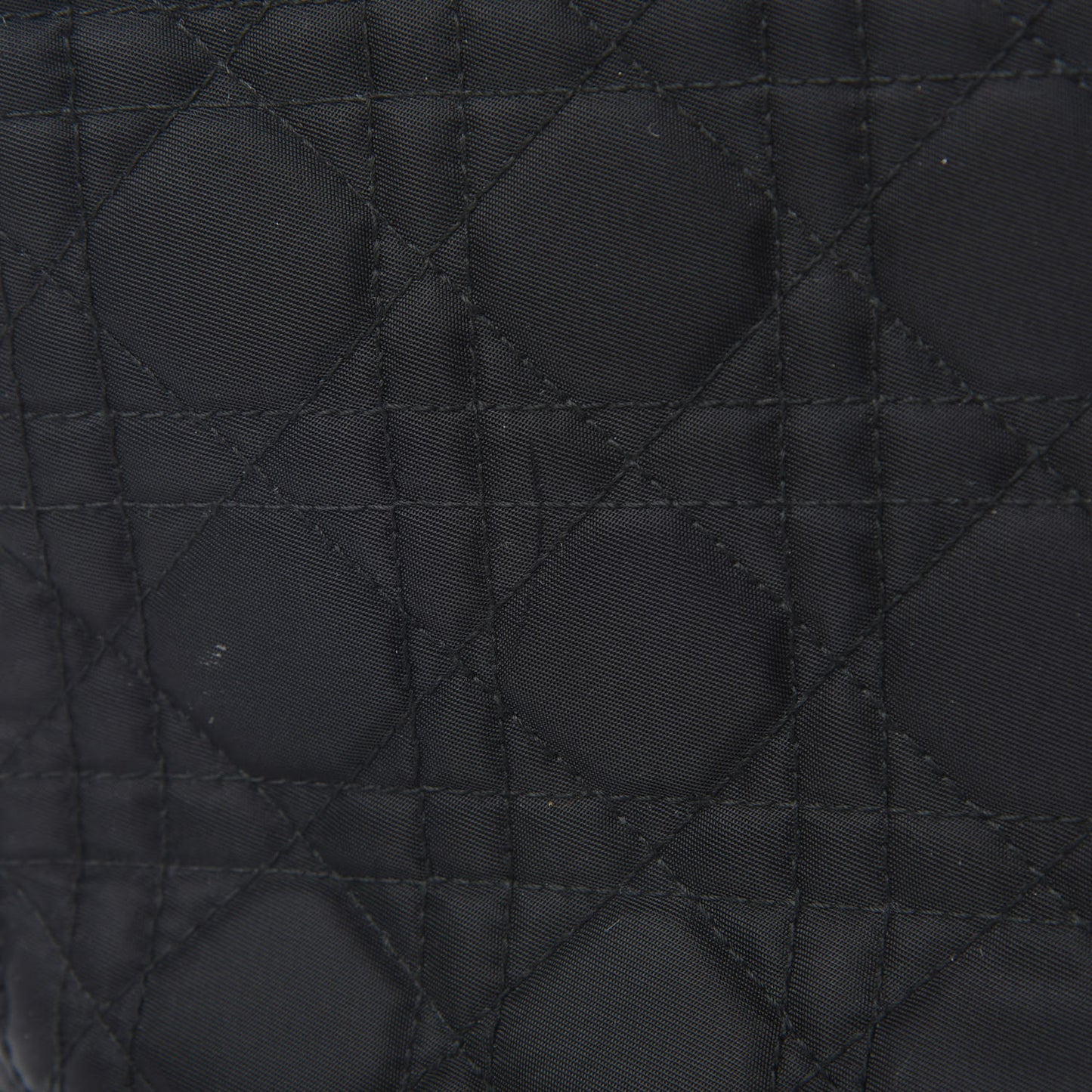 Nylon Cannage Large Lady Dior Black