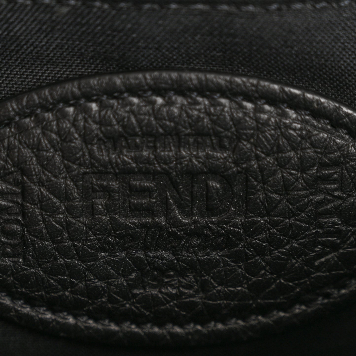 Cuoio Romano Selleria Baguette Belt Pouch Black