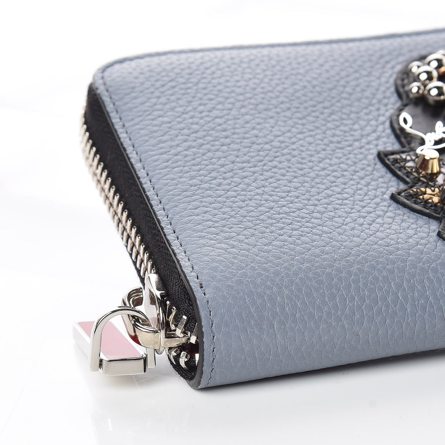 Calfskin Ecusson Panettone Zip Around Wallet Squale