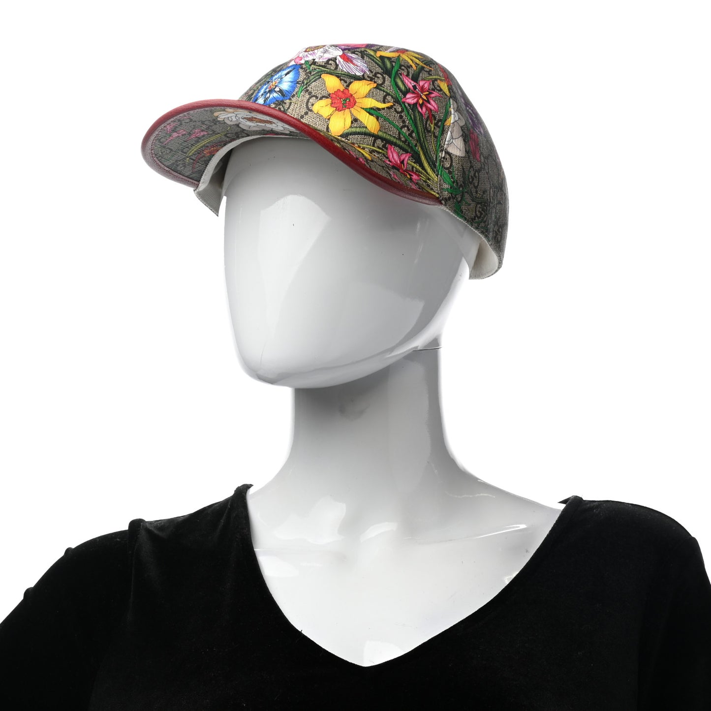 GG Supreme Flora Claudia Baseball Hat 58 L Red
