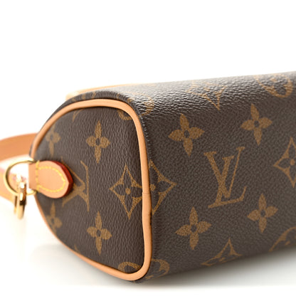 Louis Vuitton Monogram Nano Speedy Bandouliere 9 of 10