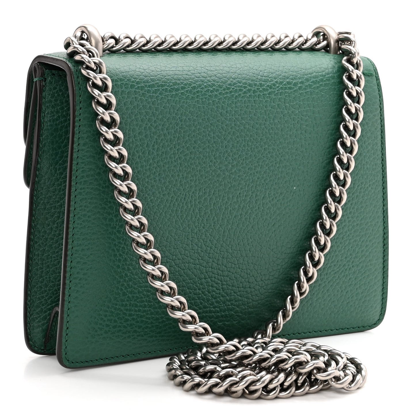Calfskin Mini Dionysus Shoulder Bag Emerald
