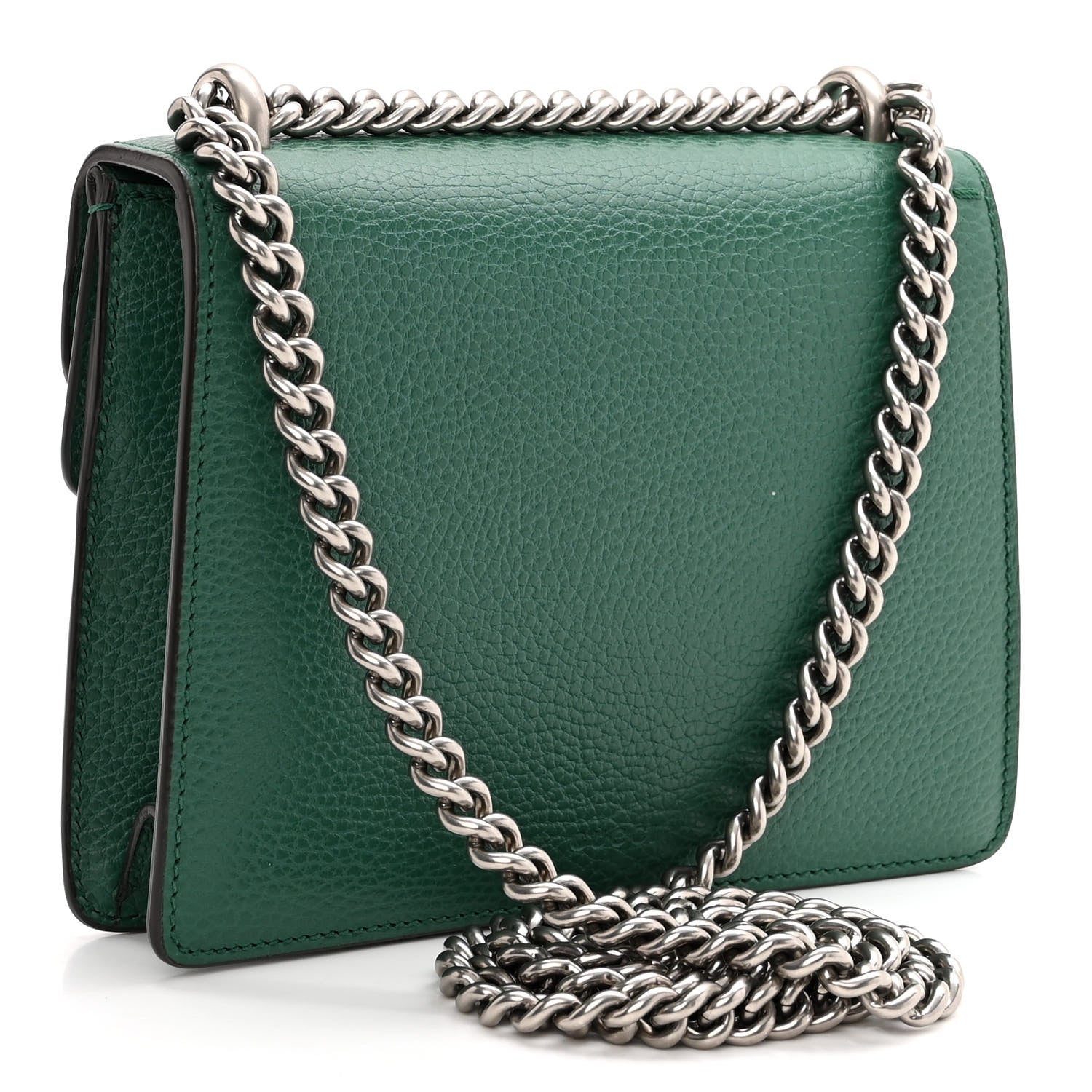 Gucci Calfskin Mini Dionysus Shoulder Bag Emerald 3 of 10