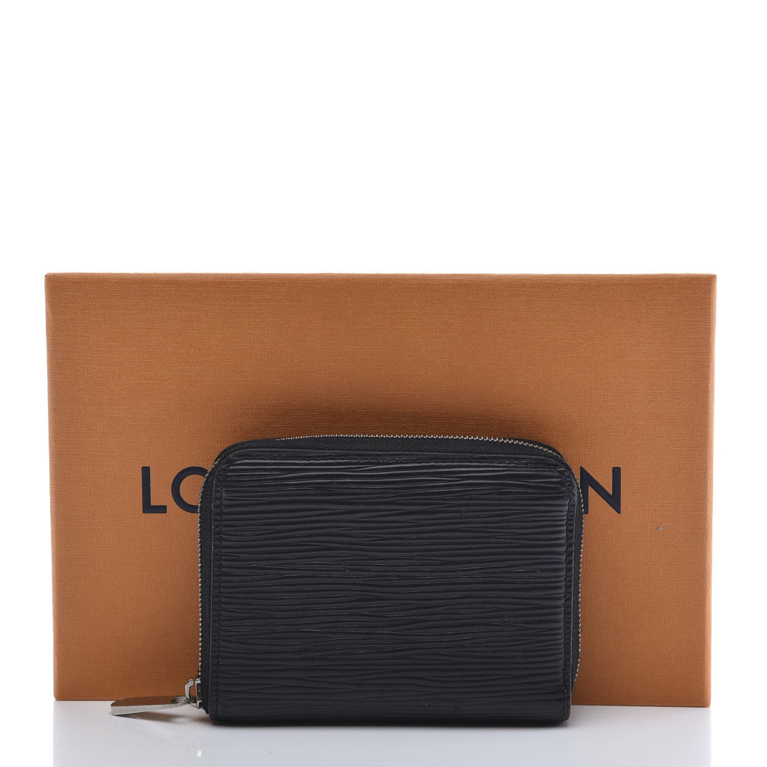 Louis Vuitton Epi Zippy Coin Purse Black 9 of 9