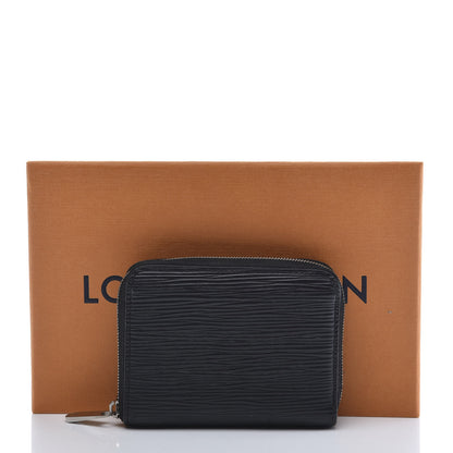 Louis Vuitton Epi Zippy Coin Purse Black 9 of 9