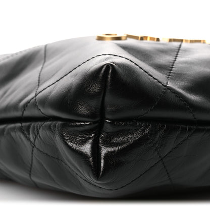Chanel Shiny Calfskin Quilted Mini Chanel 22 Black 9 of 10