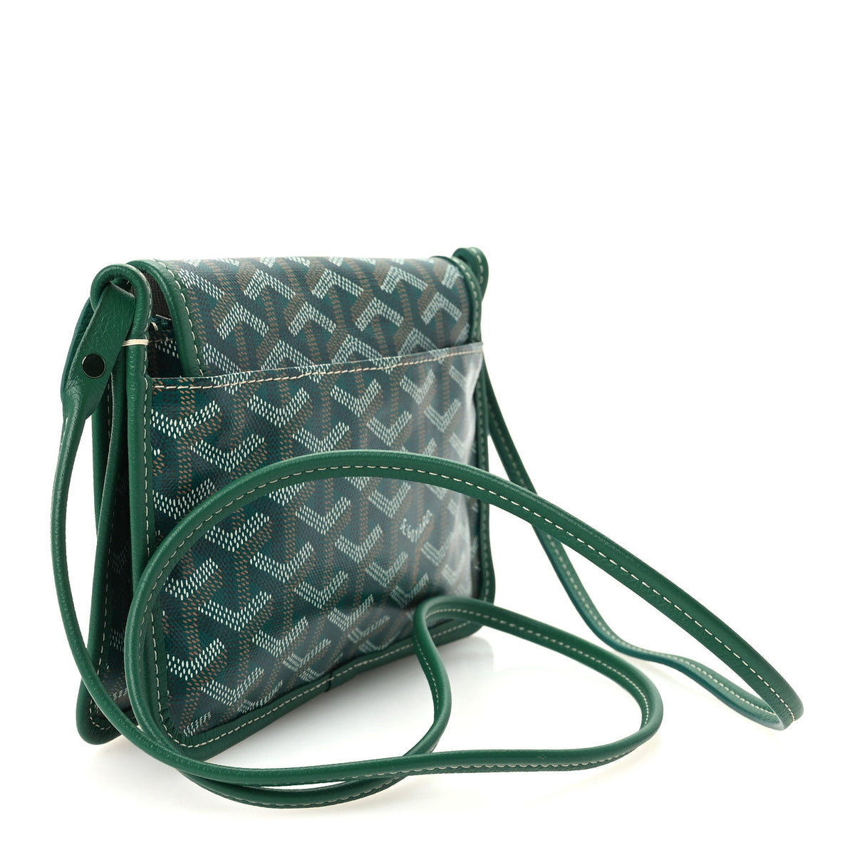 Goyard Goyardine Plumet Wallet Clutch Green 3 of 9
