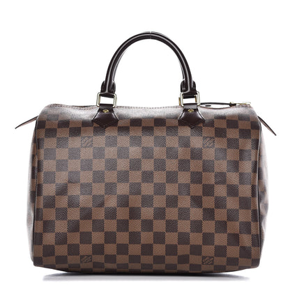 Louis Vuitton Damier Ebene Speedy 30 1 of 10