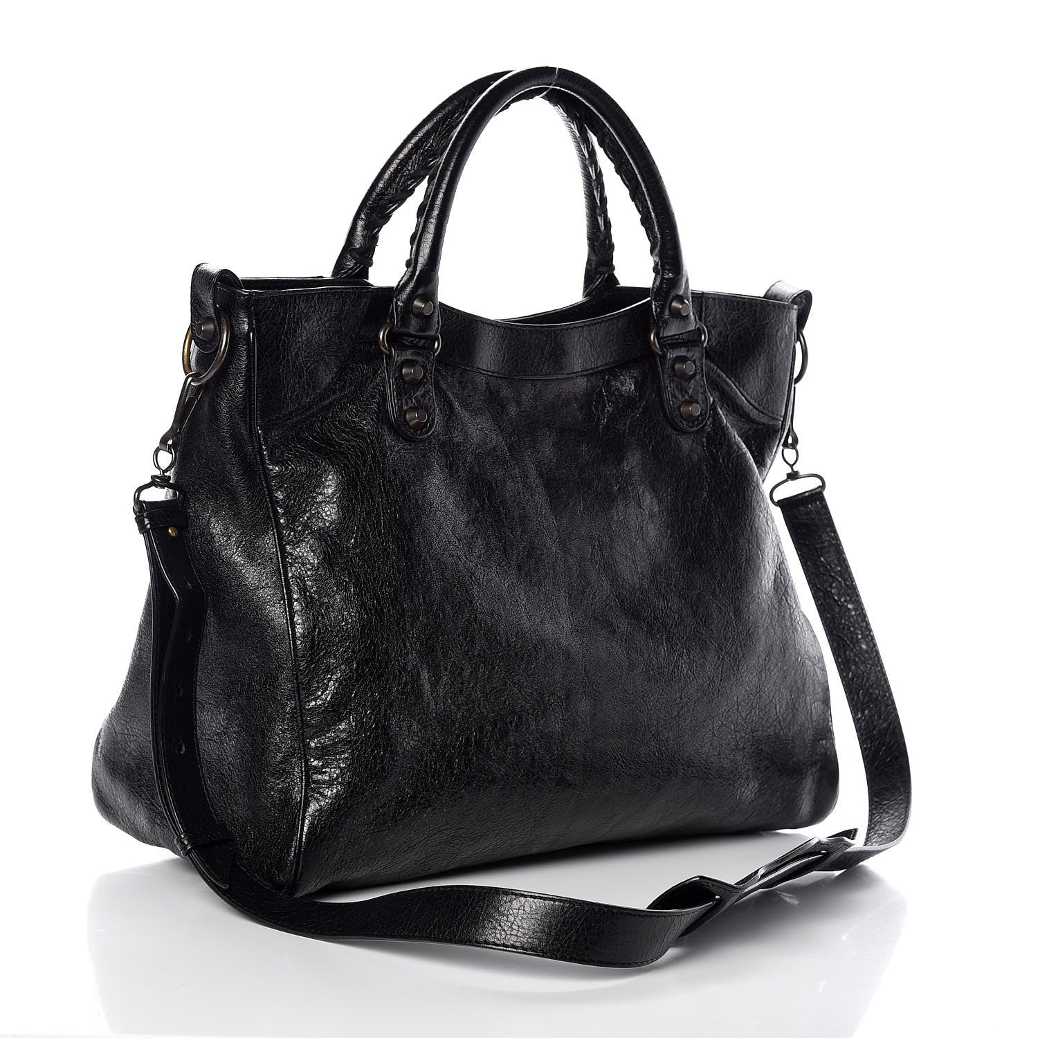 Balenciaga Agneau Classic Hardware Velo Black 3 of 7