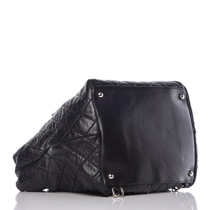 Chanel Glazed Calfskin Quilted Beijing Backpack Black 4 of 8