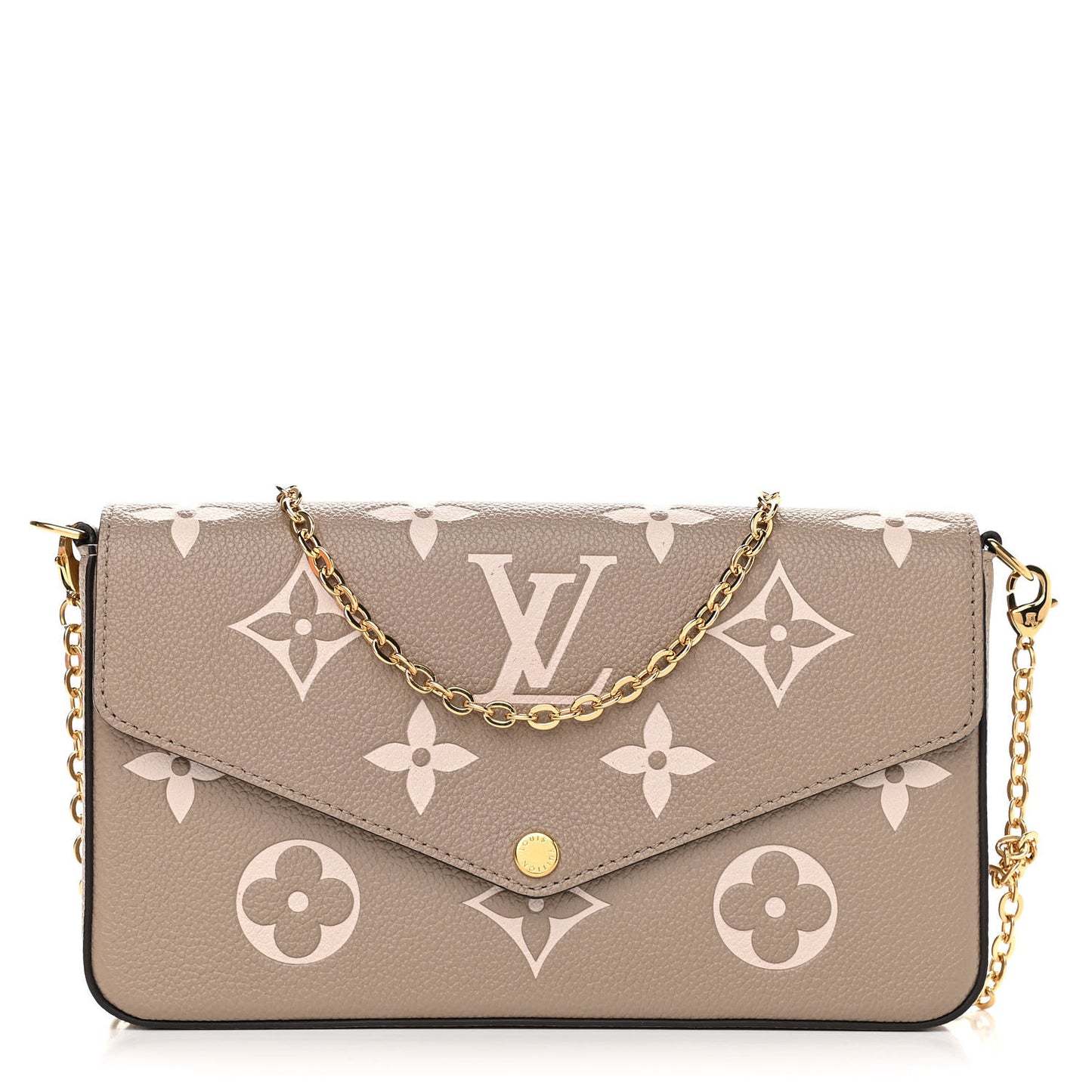 Empreinte Monogram Giant Felicie Pochette Tourterelle Creme