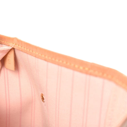 Louis Vuitton Damier Azur Neo Neverfull MM Rose Ballerine 9 of 11