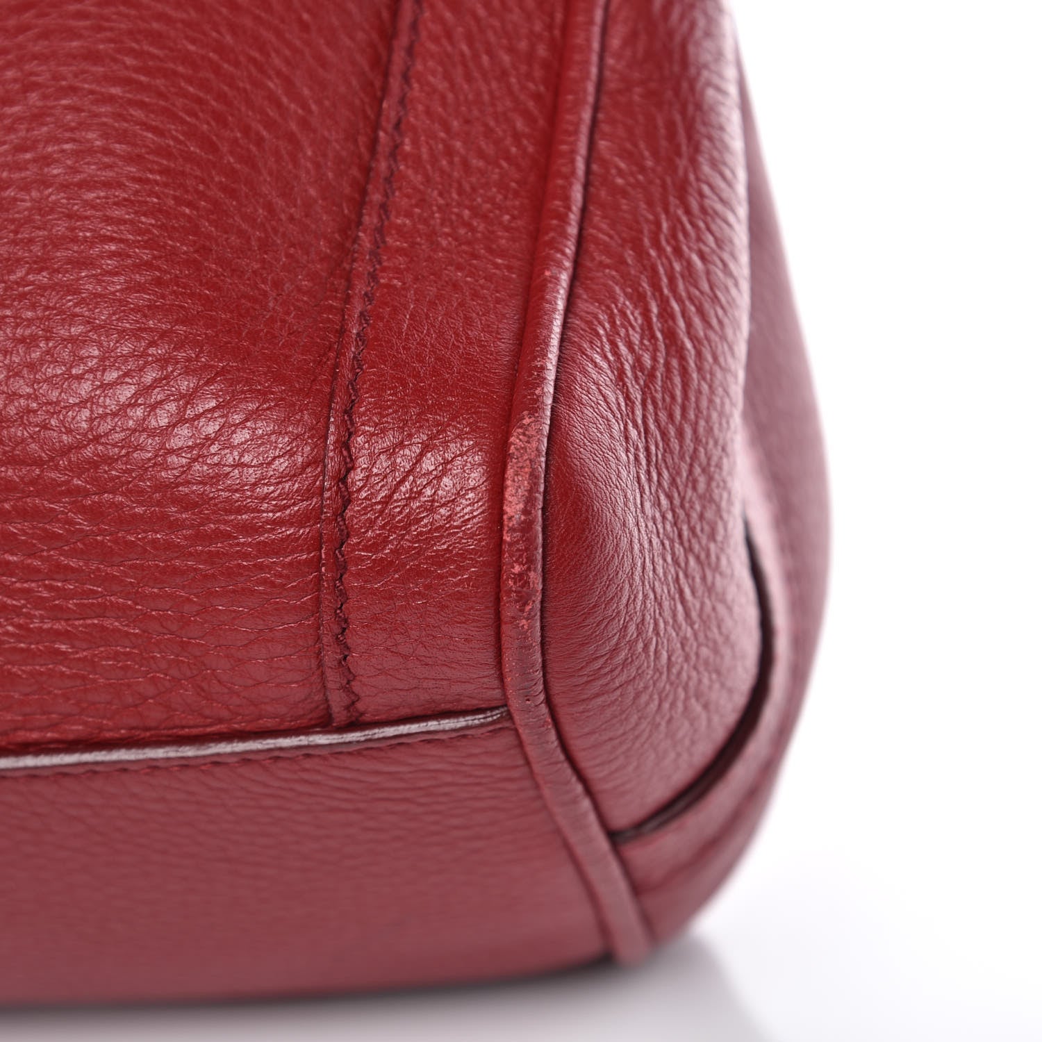 Dolce & Gabbana Calfskin Padlock Shoulder Bag Red 10 of 13