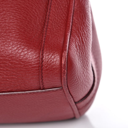 Dolce & Gabbana Calfskin Padlock Shoulder Bag Red 10 of 13