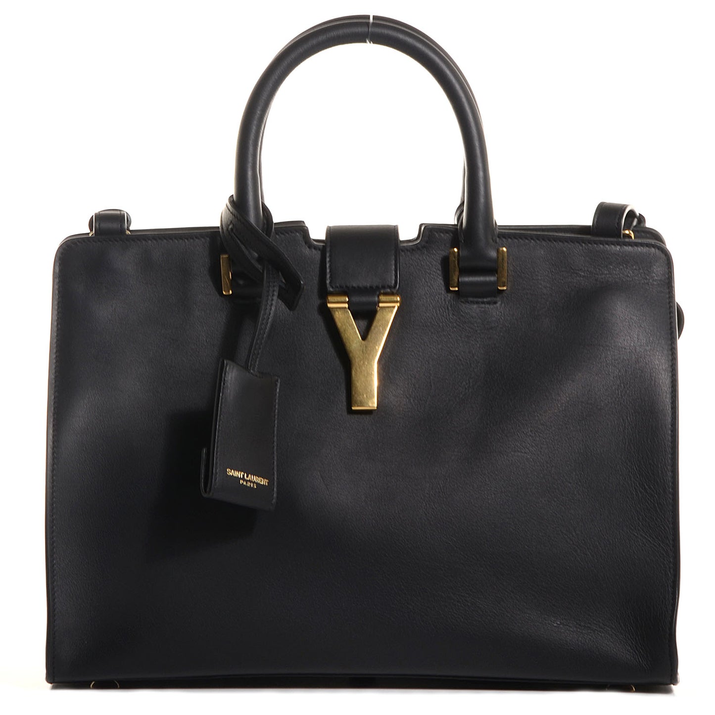 Calfskin Small Classic Y Cabas Black