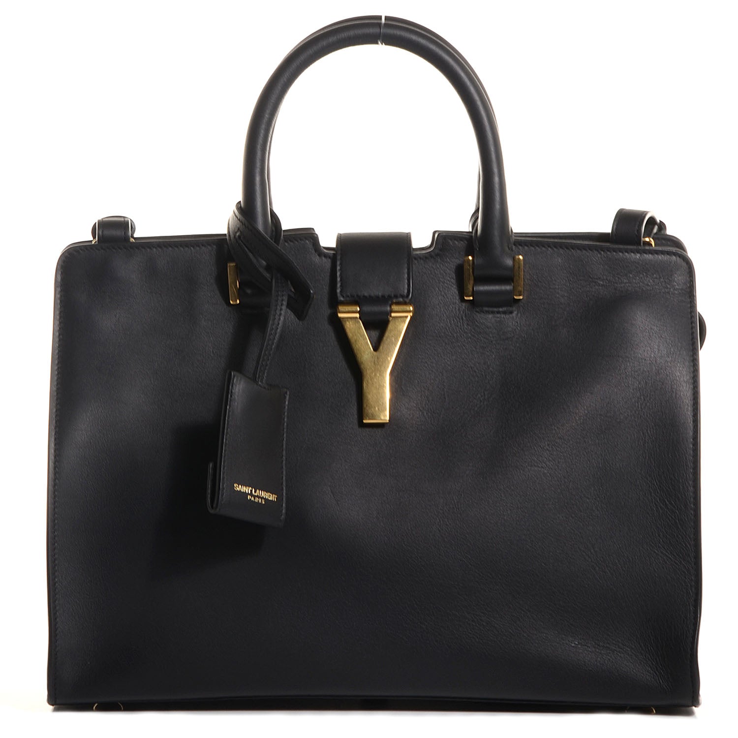 Saint Laurent Calfskin Small Classic Y Cabas Black 1 of 8