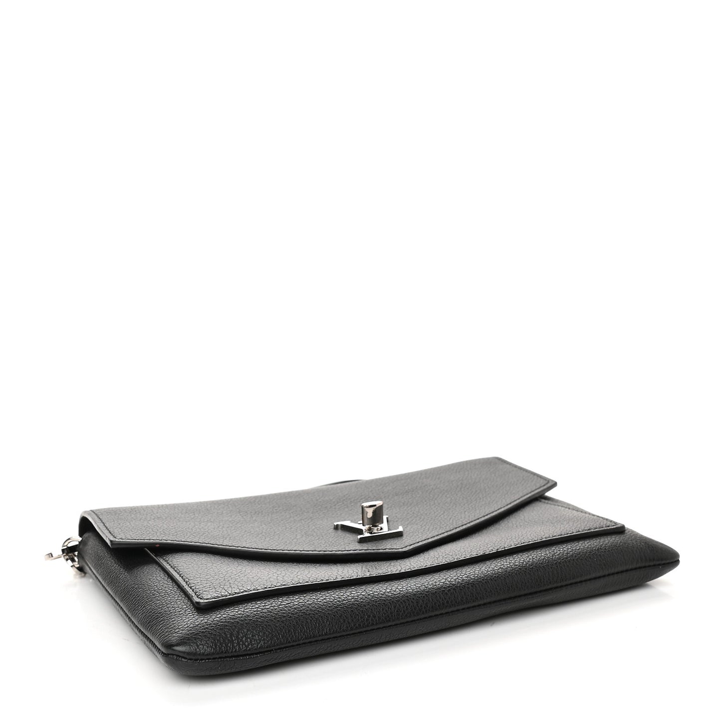 Soft Calfskin My Lockme Pochette Black