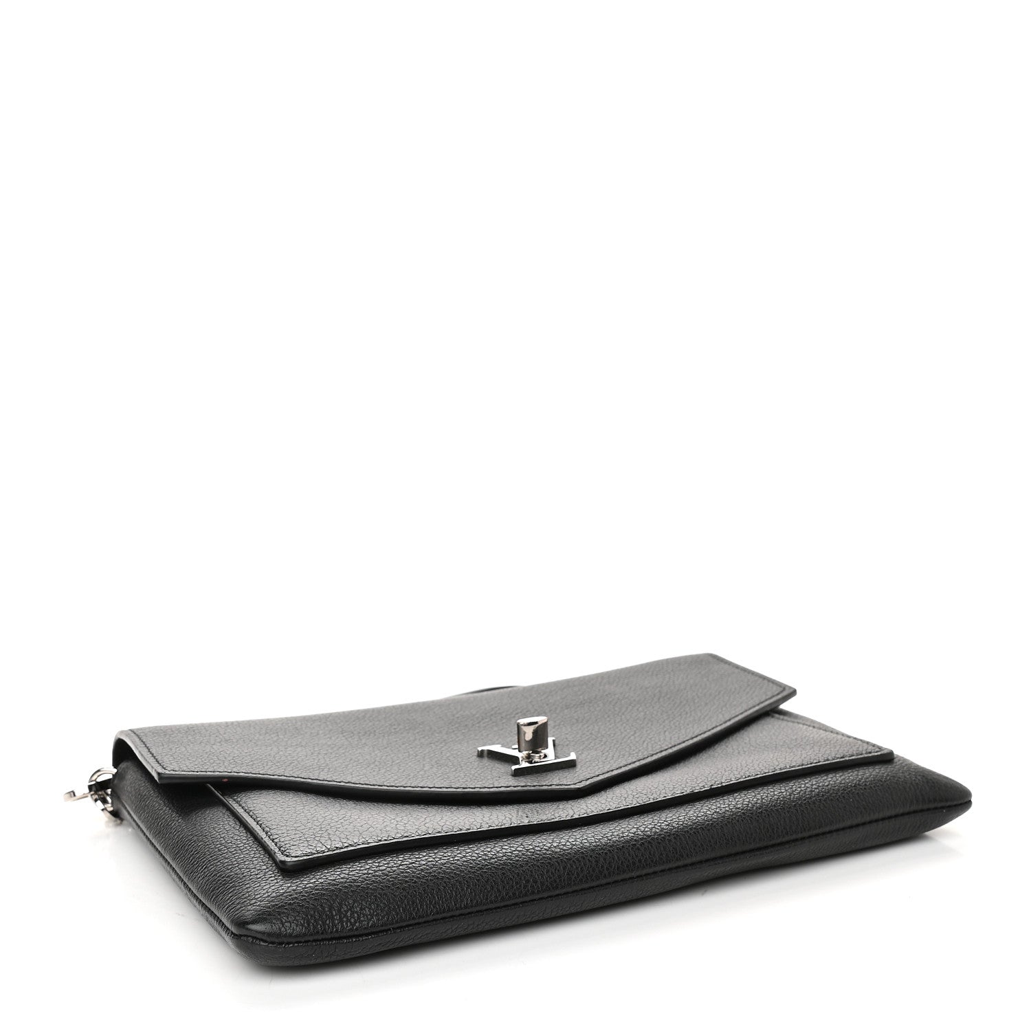 Louis Vuitton Soft Calfskin My Lockme Pochette Black 6 of 17