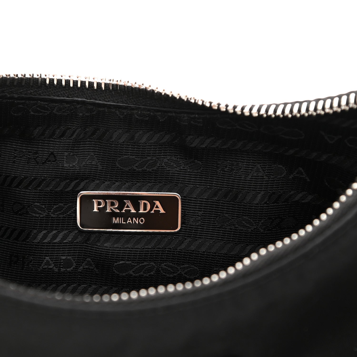Prada Nylon Re-Edition 2005 Shoulder Bag Black 6 of 11