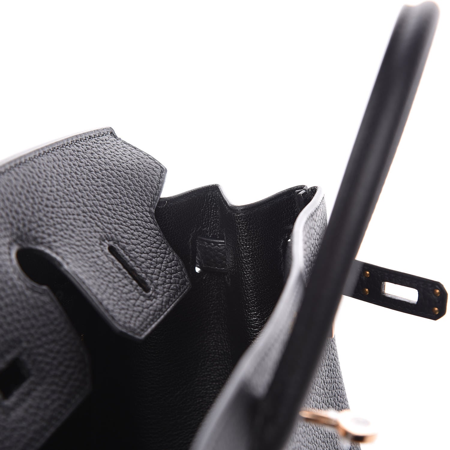 Hermes Togo Birkin 25 Black 18 of 37