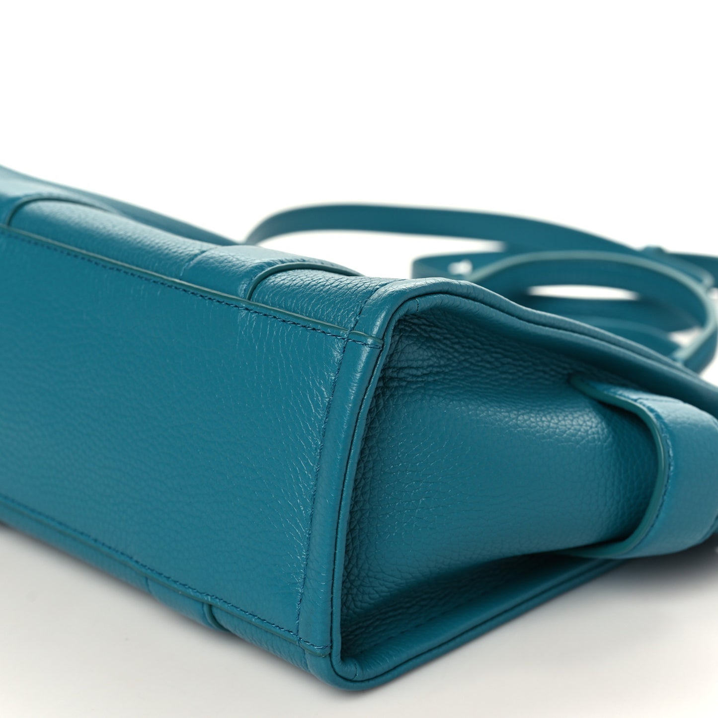 Grained Calfskin Small The Tote Bag Harbor Blue