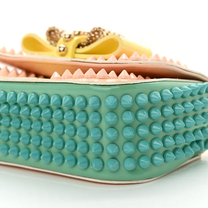 Christian Louboutin Patent Spiked Sweety Charity Crossbody Bag Multicolor 9 of 13