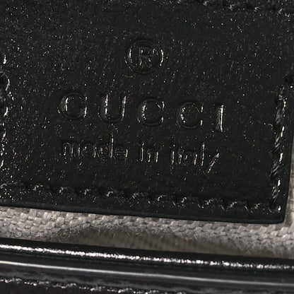 Gucci Azalea Calfskin Small Horsebit 1955 Asymmetric Shoulder Bag Black 6 of 9