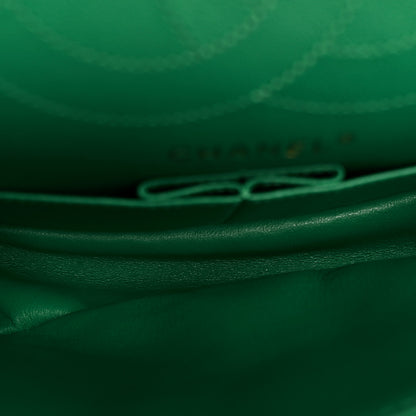 Chanel Aged Calfskin Quilted 2.55 Reissue 225 Flap Green 4 of 9