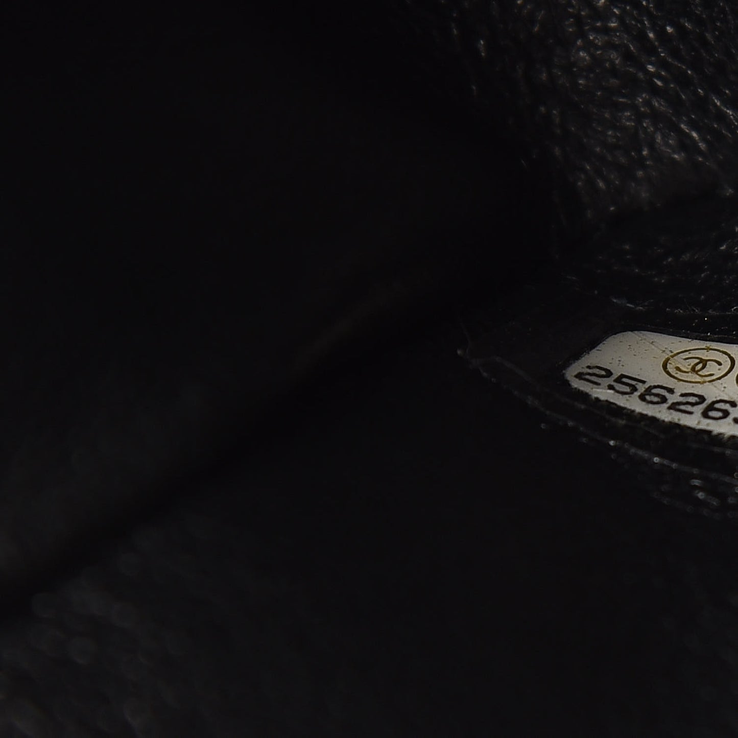 Lambskin Quilted Mini Rectangular Flap Black