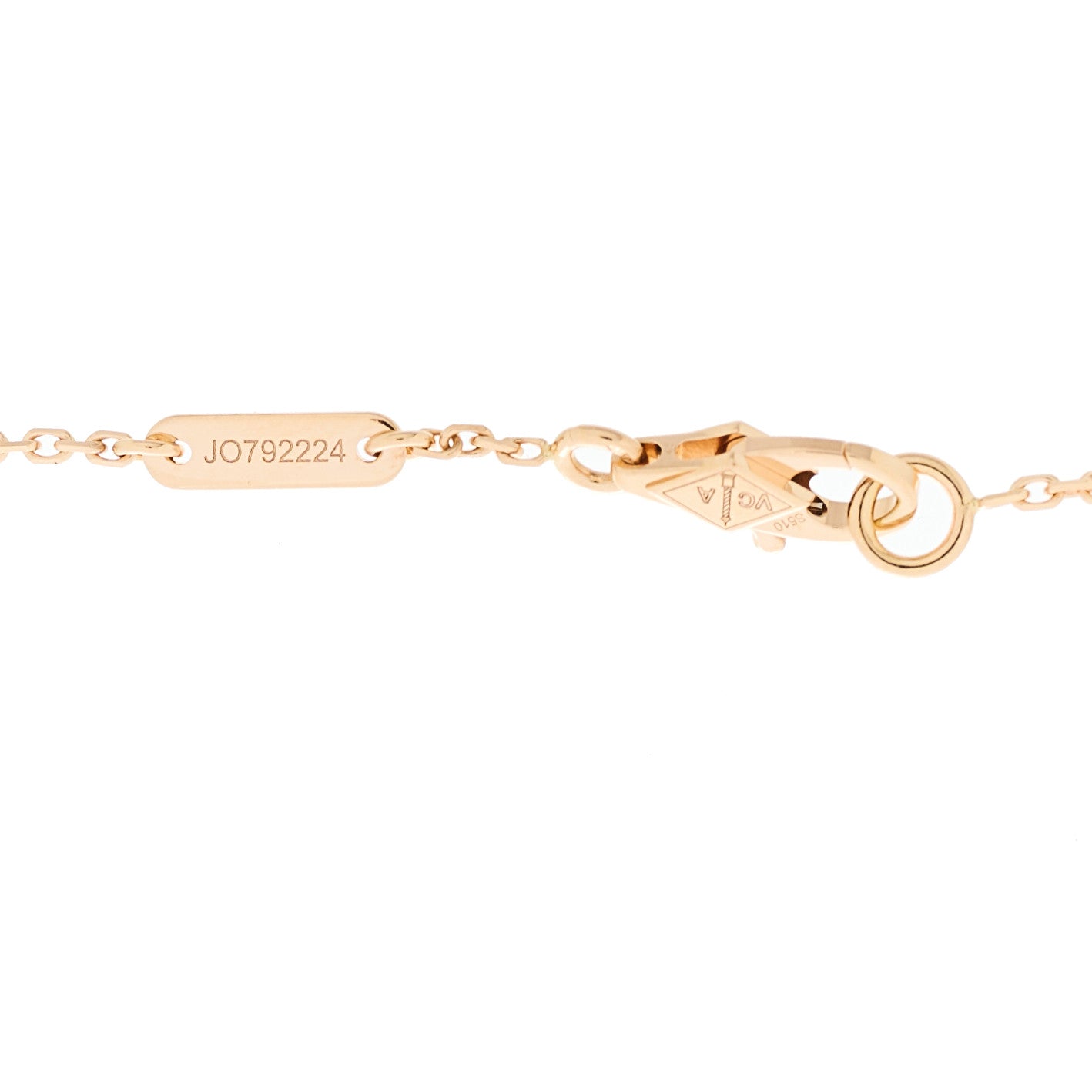 Van Cleef & Arpels 18K Rose Gold Sweet Alhambra Bracelet 4 of 5
