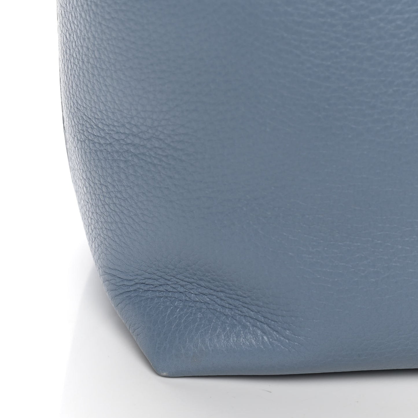Grained Calfskin Rockstud Shoulder Tote Niagara