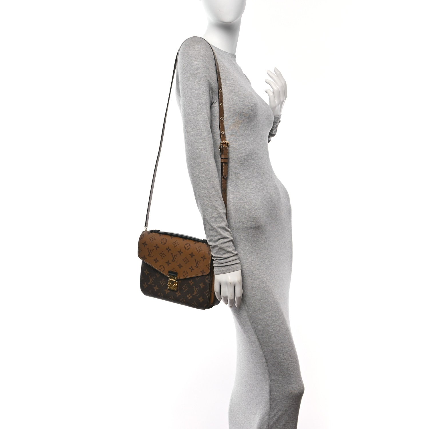 Louis Vuitton Reverse Monogram Pochette Metis 2 of 12