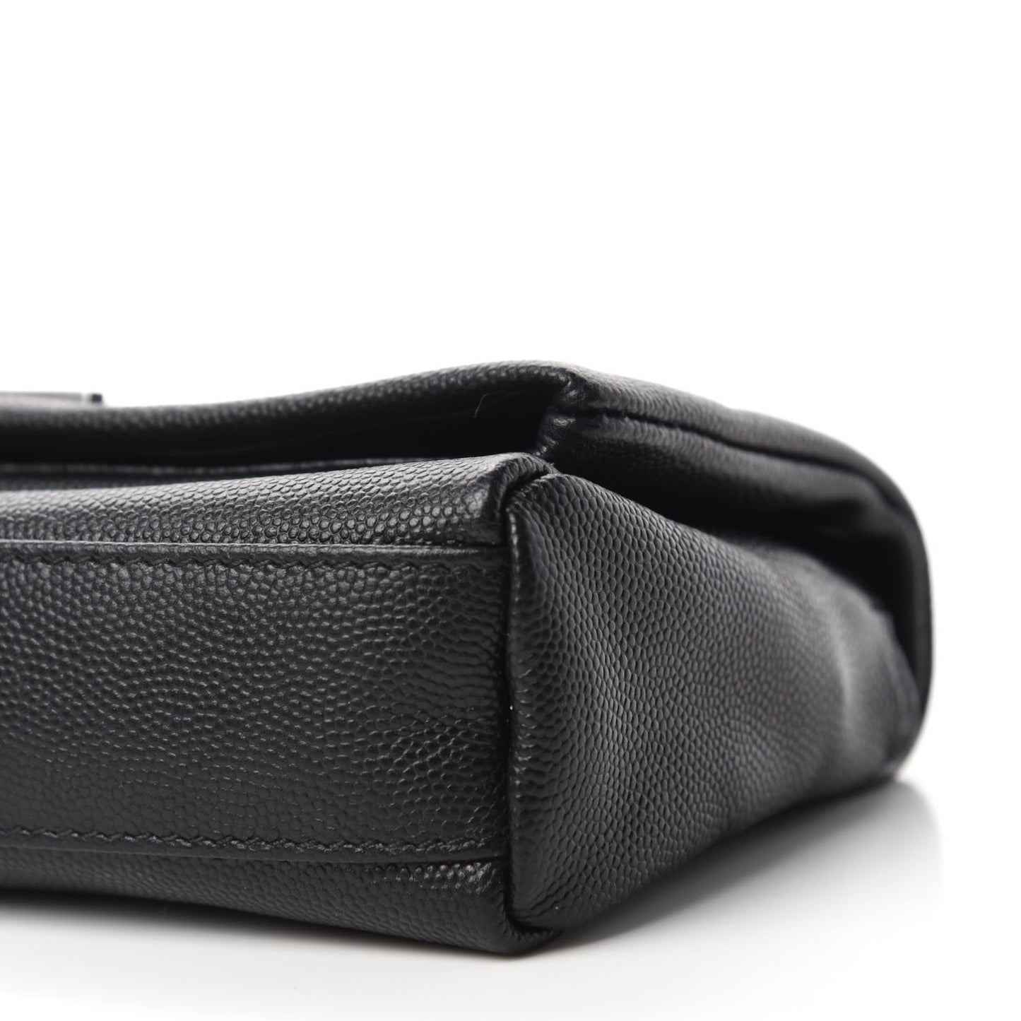 Grain De Poudre Monogram Toy West Hollywood Fold-Over Bag Black