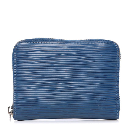 Louis Vuitton Epi Zippy Coin Purse Saphir 1 of 8