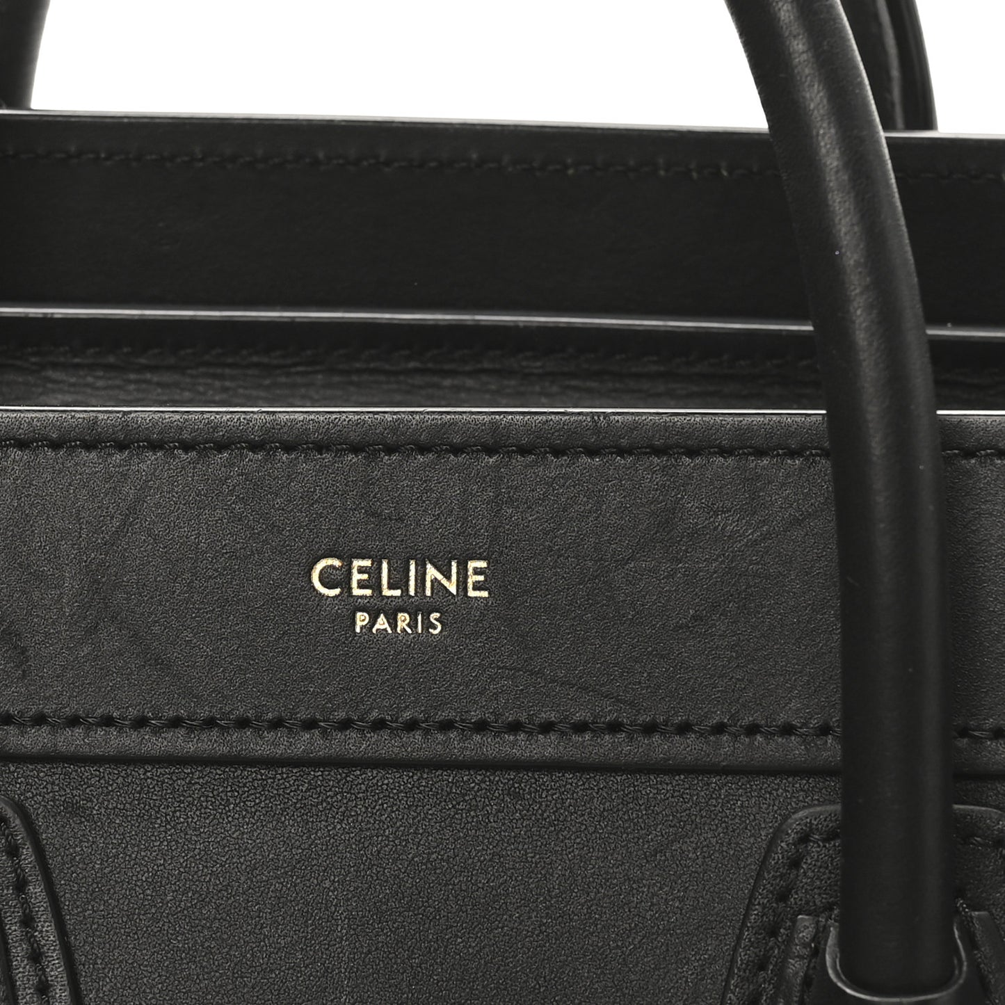 Smooth Calfskin Nano Luggage Black