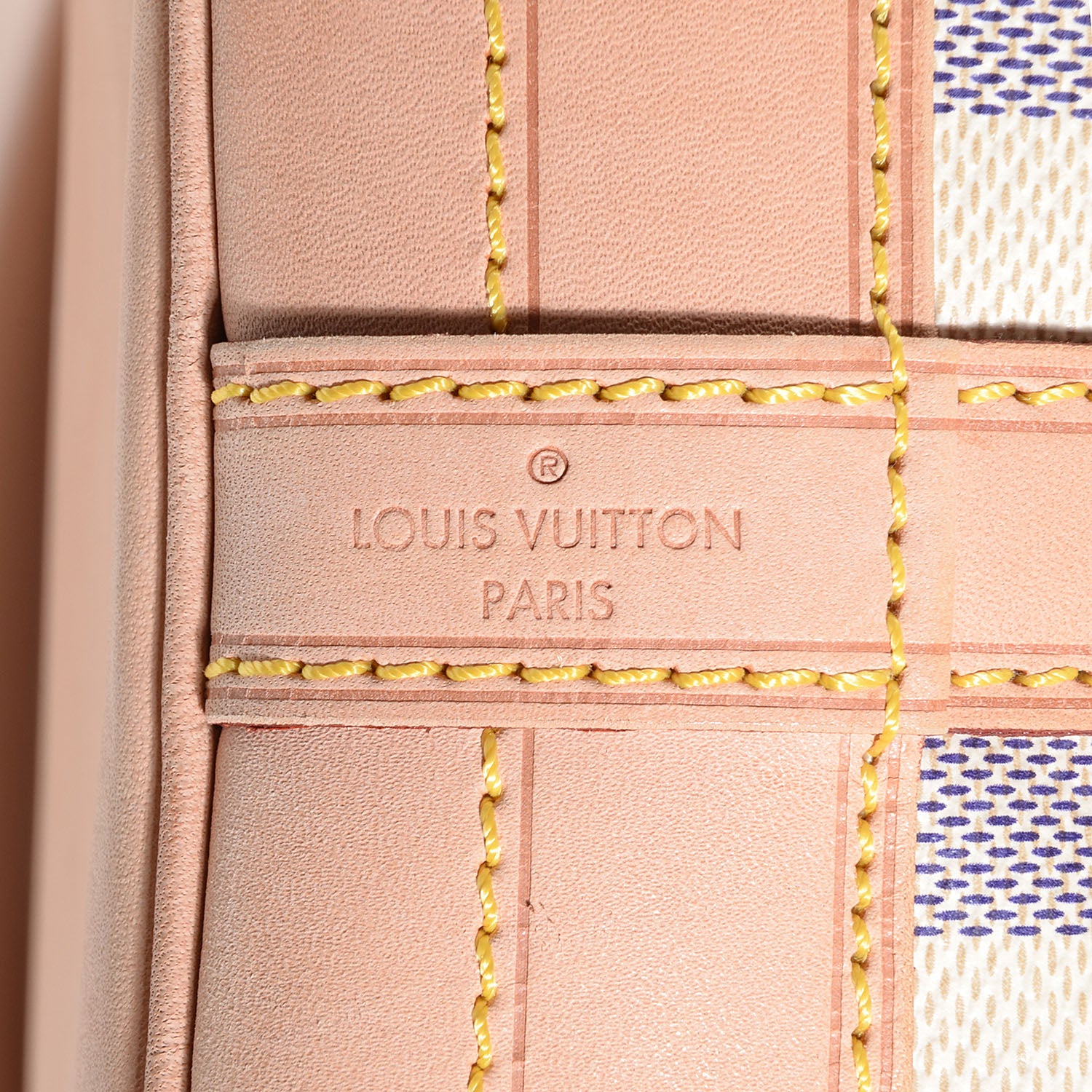 Louis Vuitton Damier Azur Noe 7 of 9