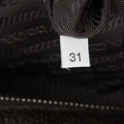 Prada Cervo Lux Chain Shoulder Bag Ebano 7 of 11