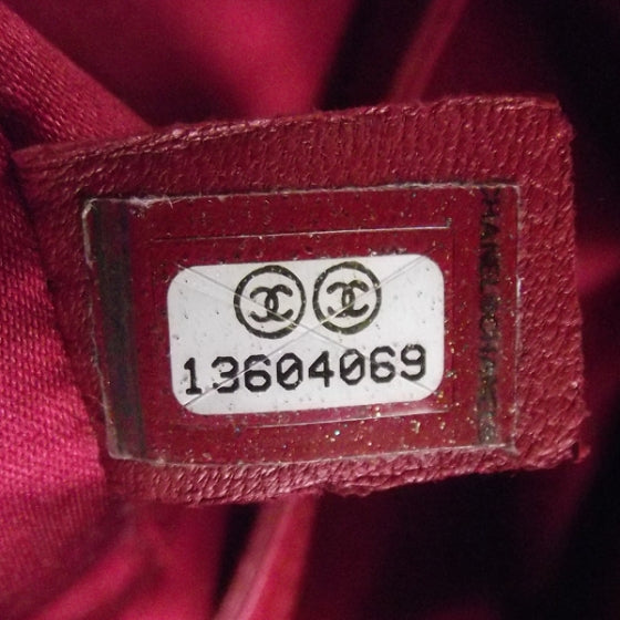 Chanel Vinyl Coco Ming Grand Shopping Tote 9 of 10