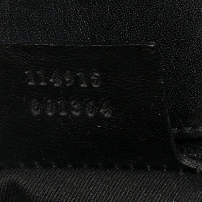 Gucci Monogram Horsebit Chain Studded Flap Shoulder Bag Black 7 of 10