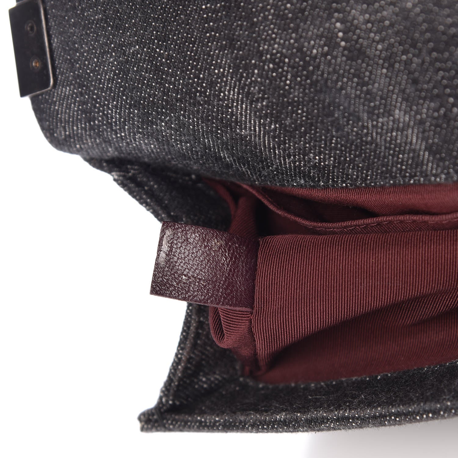 Chanel Denim Quilted Medium Boy Flap Black 7 of 10