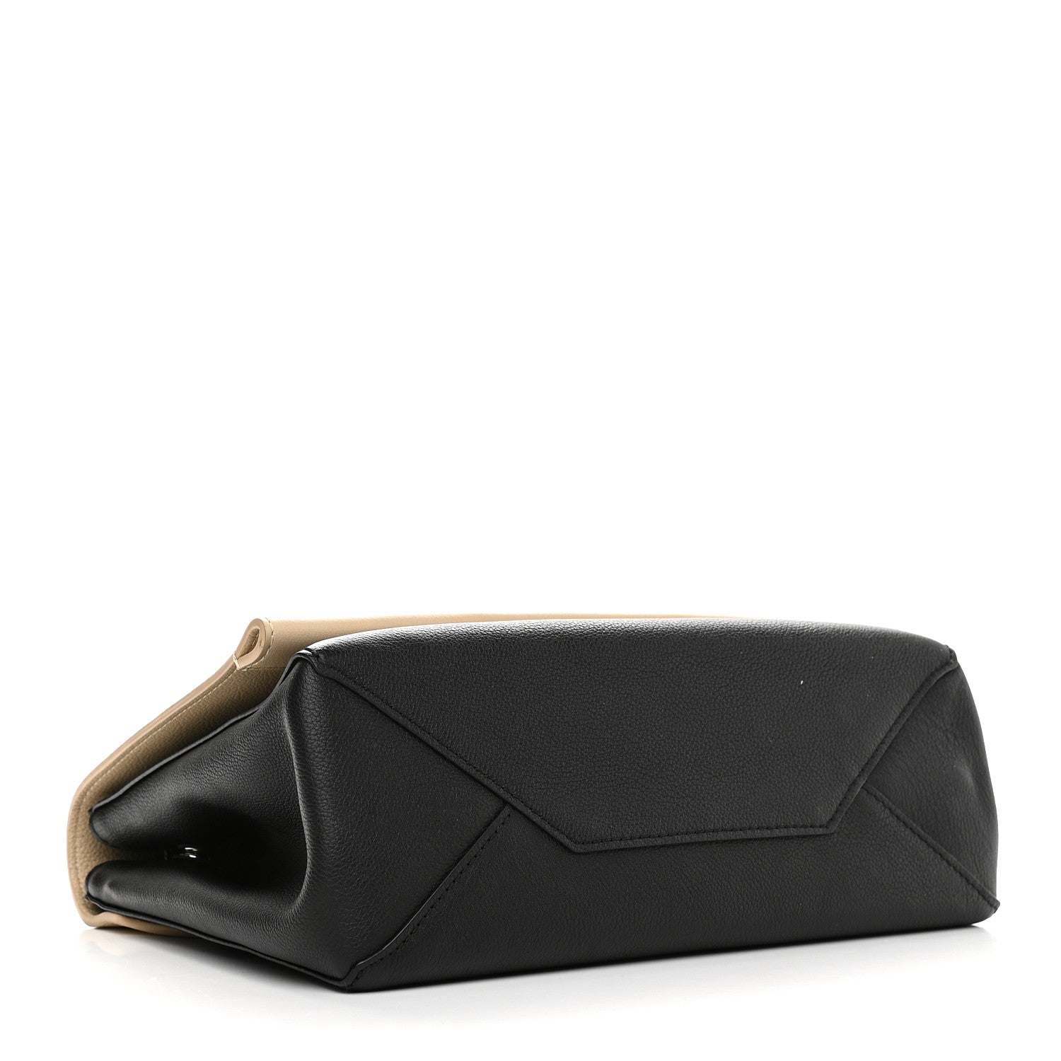 Louis Vuitton Soft Calfskin Lockme II Top Handle Vanille Black 4 of 8