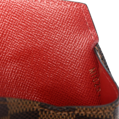 Louis Vuitton Damier Ebene Recto Verso Card Holder Red 8 of 8